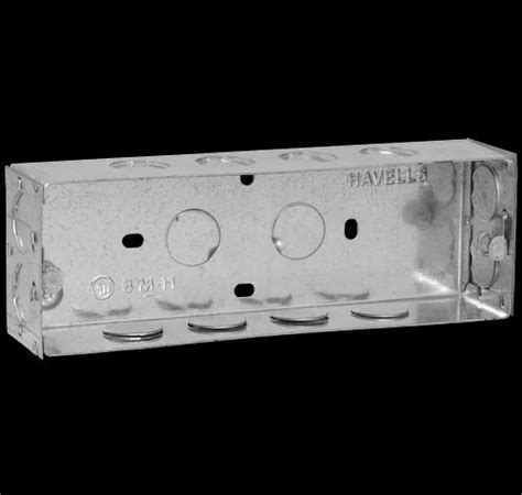 Metal Rectangular Havells 8m Mild Steel Flush Box